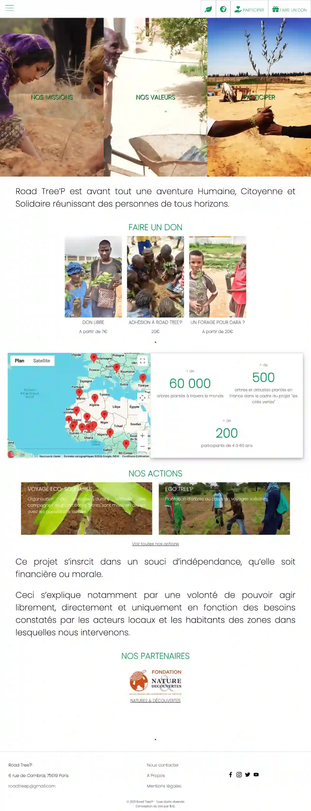 site association road treep